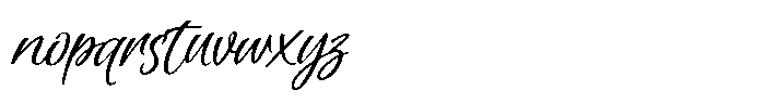 Borgers Script Italic Font LOWERCASE