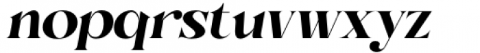 Borgest Display Italic Font LOWERCASE