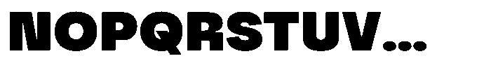 Borgu Black Font UPPERCASE