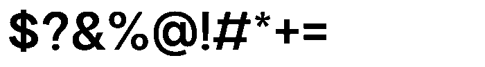 Borgu Book Font OTHER CHARS