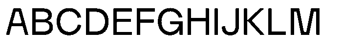 Borgu Light Font UPPERCASE