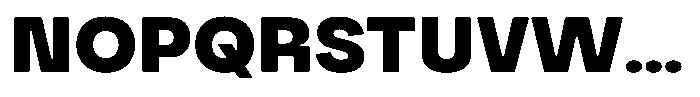 Borgu Solid Font UPPERCASE