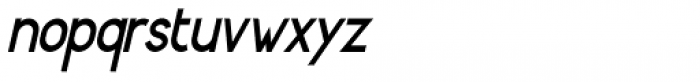 Borka Bold Italic Font LOWERCASE
