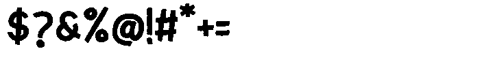 Borlasino Regular Font OTHER CHARS