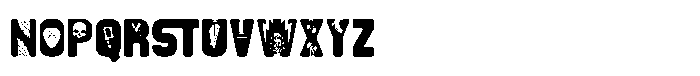 Born Loud Font LOWERCASE