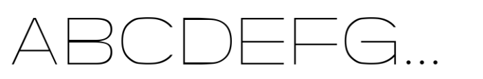 Borndia Light Font UPPERCASE