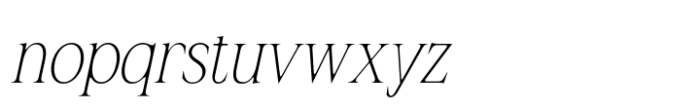 Bornean Italic Font LOWERCASE
