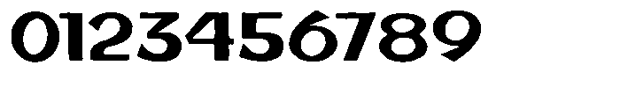 Borneo Amber ROUGH Font OTHER CHARS