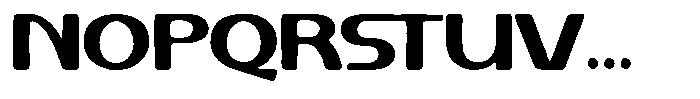 Borneo Amber ROUGH Font UPPERCASE