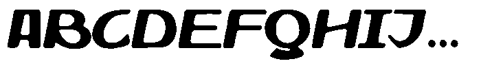 Borneo Amber ROUGH FONT