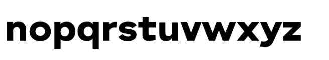 Bornia Black Font LOWERCASE