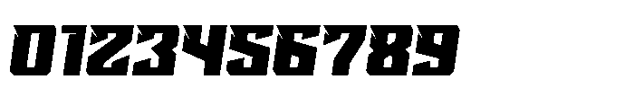Borone Racing Font OTHER CHARS