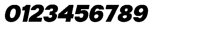 Borsche Black Italic Font OTHER CHARS