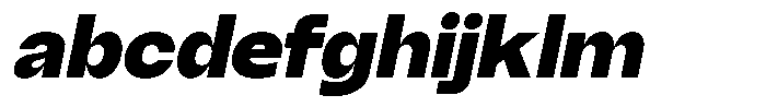 Borsche Black Italic FONT