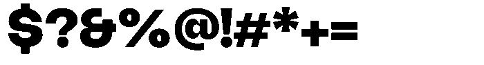 Borsche Black Font OTHER CHARS