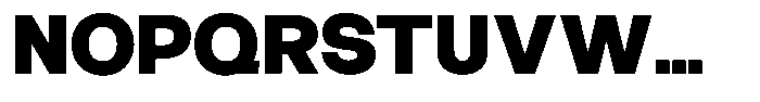 Borsche Black Font UPPERCASE
