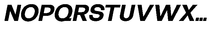 Borsche Bold Italic Font UPPERCASE