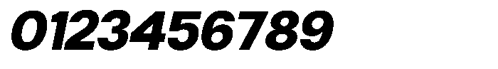 Borsche Extra Bold Italic Font OTHER CHARS