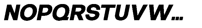 Borsche Extra Bold Italic Font UPPERCASE