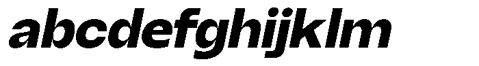 Borsche Extra Bold Italic FONT