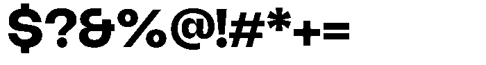 Borsche Extra Bold Font OTHER CHARS