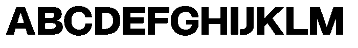 Borsche Extra Bold Font UPPERCASE