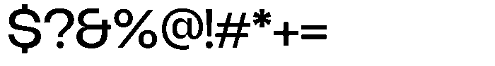 Borsche Medium Font OTHER CHARS