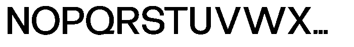 Borsche Medium Font UPPERCASE