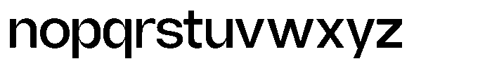Borsche Medium Font LOWERCASE