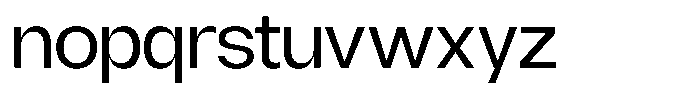 Borsche Regular Font LOWERCASE