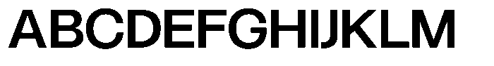 Borsche Semi Bold Font UPPERCASE