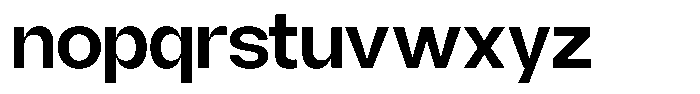 Borsche Semi Bold Font LOWERCASE
