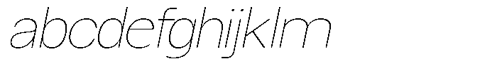 Borsche Thin Italic FONT
