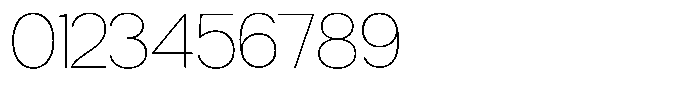 Borsche Thin Font OTHER CHARS