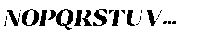 Borth Tropical Italic Font UPPERCASE