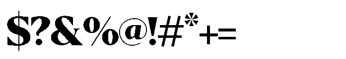 Borth Tropical Regular Font OTHER CHARS