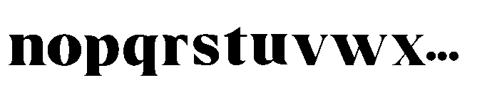 Borth Tropical Regular Font LOWERCASE