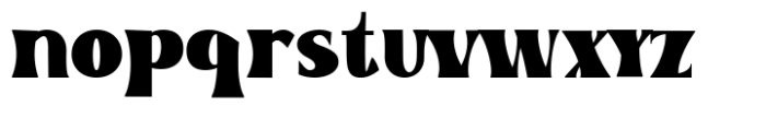 Boscho Font LOWERCASE