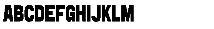 Bosden Regular Font UPPERCASE
