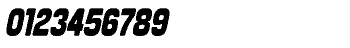 Bosden Rounded-Oblique Font OTHER CHARS