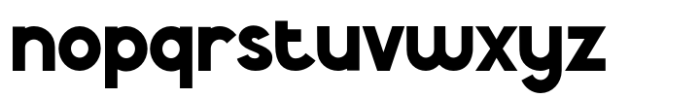 Bosh Uniqurs Font LOWERCASE