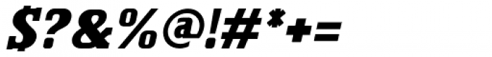Bosko Italic Font OTHER CHARS