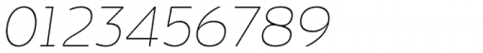 Bosphorus 60 Expanded 61 Thin Italic Font OTHER CHARS
