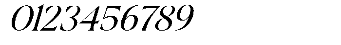 Bostania Makers Italic Font OTHER CHARS