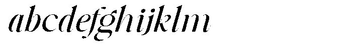 Bostania Makers Italic FONT