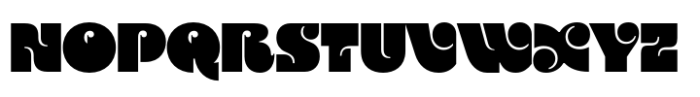 Bostin Font UPPERCASE