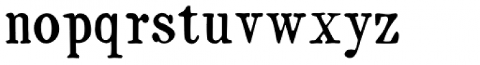 Boston 1851 Condensed Font LOWERCASE