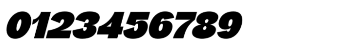Boston Bunker Italic Font OTHER CHARS