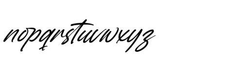 Bostony Kintens  Italic Font LOWERCASE
