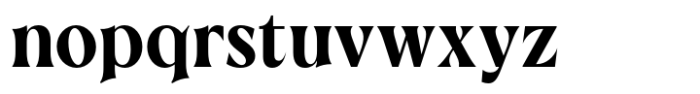 Botanics Display Bold Font LOWERCASE